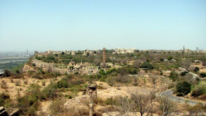 View of Chittorgarh fort from Fatta Haveli